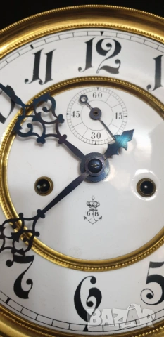 Стенен часовник регулатор Gustav Becker 1905 година, снимка 3 - Антикварни и старинни предмети - 53983391