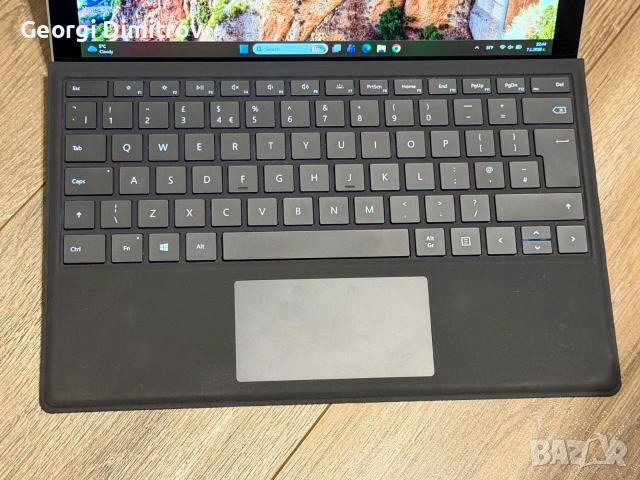 Microsoft Surface Pro 7 i3-1005G1/4RAM/120SSD/Intel HD Graphics/Touchscreen дисплей, снимка 2 - Лаптопи за работа - 54984451