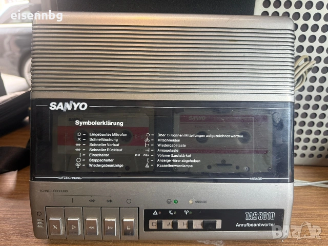 Sanyo TAS8010 телефонен секретар, снимка 2 - Други - 54393108