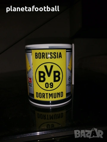 Уникална Фен Чаша На Борусия Дортмунд с Ваше Име И Номер! Borussia Dortmund сезон 26/27, снимка 2 - Фен артикули - 55081134