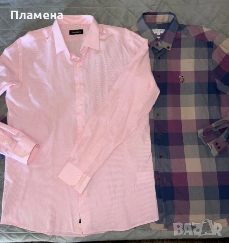 Мъжки ризи и тениски размер L, снимка 8 - Ризи - 54618728