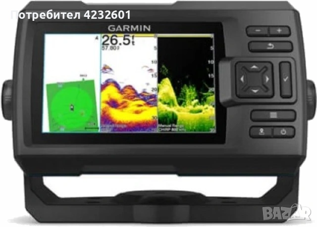 Продавам сонар Garmin striker vivid 5cv чисто нов!