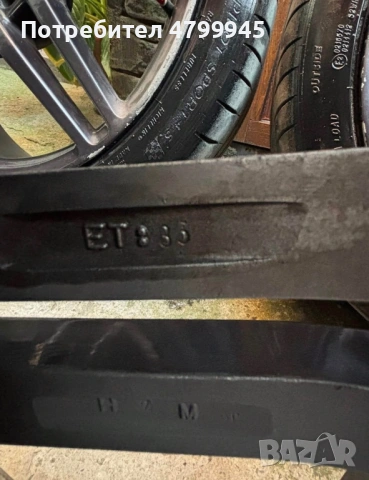 AMG 20” спорт пакет джанти с гуми Michelin 275/35R20, снимка 5 - Гуми и джанти - 54227867
