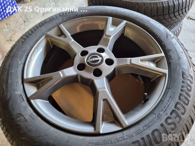 NISSAN ARIYA оригинални нови джанти 19" в комплект със зимни гуми 235/55/R19 Bridgestone Blizzak XL