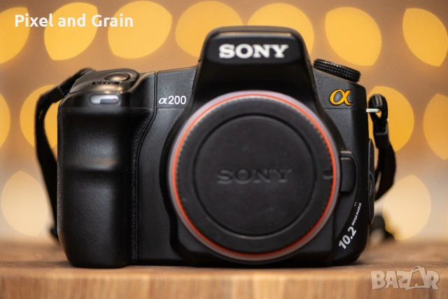 Sony фотоапарат + два обектива и аксесоари комплект Сони