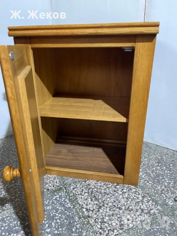 НОЩНО ШКАФЧЕ от МАСИВНО ДЪРВО, снимка 3 - Шкафове - 54730096