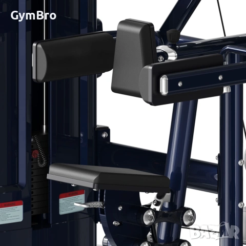 Real Leader M7PRO-1002 – професионална машина за рамене от седеж / Lateral Raise, снимка 4 - Фитнес уреди - 55232447