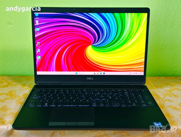  Dell Precision 7560/Core i7-11850H/NVidia RTX A3000 6GB/16GB RAM/512GB SSD/15.6 IPS 100% DCIP-3, снимка 16 - Лаптопи за игри - 54896296
