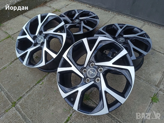 ОРИГИНАЛНИ джанти 18 ' цола 5x114,3 TOYOTA / ТОЙОТА ЕТ50 7J + датчици, снимка 2 - Гуми и джанти - 54783005