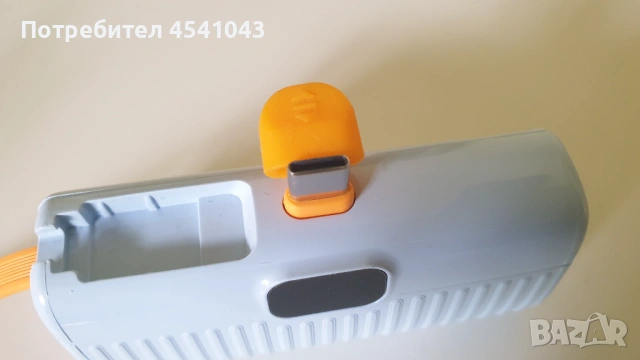  Mini Power Bank 5000mAh WUW-Y134 с вграден Lightning кабел + Type-C и LED дисплей – почти като нов, снимка 5 - Външни батерии - 54429250