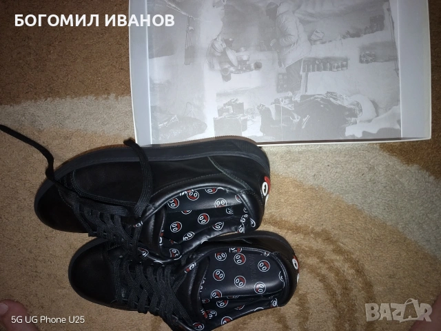 : Оригинални мъжки кецове Moncler x FriendsWithYou "Malfi" - Размер 43 , снимка 5 - Спортно елегантни обувки - 55082193