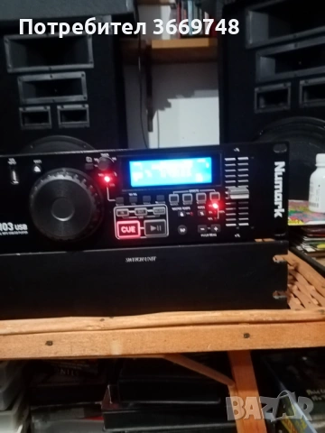 Продава се професионално диджейско сиди NURMARK МР 103 , снимка 2 - Други - 54025542
