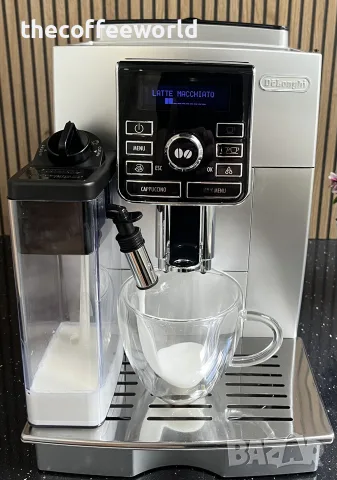 Delonghi ECAM 25.462.S - Перфектно състояние с1 година гаранция!, снимка 2 - Кафемашини - 55415363