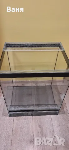 Нов терариум 50×40×60см., снимка 2 - Терариуми и оборудване - 55675369