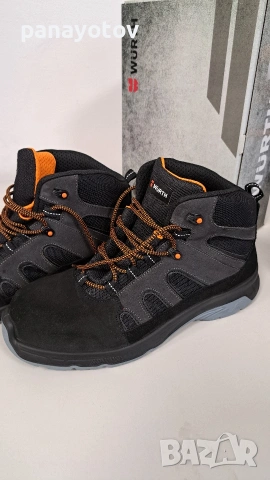 Wurth Работни обувки с метално бонбе, снимка 2 - Мъжки ботуши - 54343821