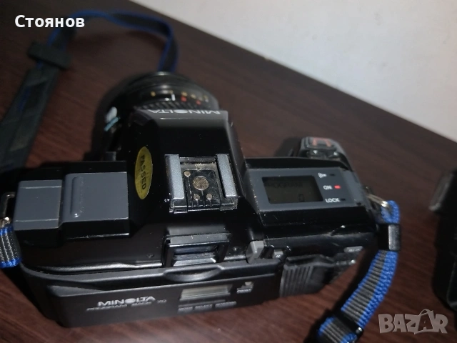 Камера MINOLTA 5000 AF PROGRAM BACK 70 Japan, снимка 8 - Фотоапарати - 44240627