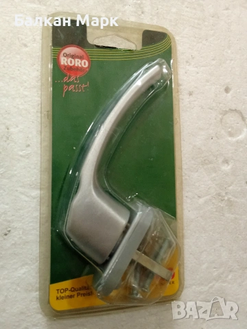 Заключваща се дръжка за прозорец, дограма ПВЦ,RORO (Алуминий/Хром)