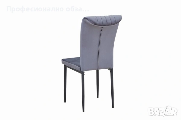 Икономични трапезни столове-4 броя комплект,евтини столове за заведение и ресторант с дамаска, снимка 6 - Столове - 54549924