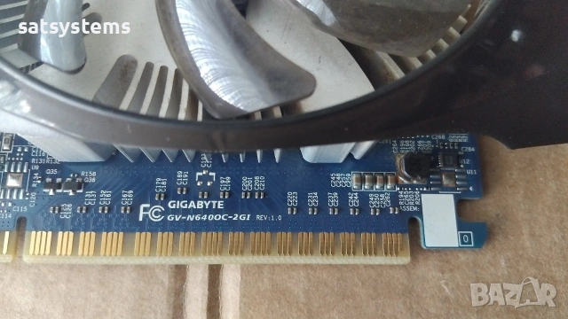 Видео карта NVidia GeForce Gigabyte GT640 2048MB GDDR3 128bit PCI-E, снимка 7 - Видеокарти - 54988473