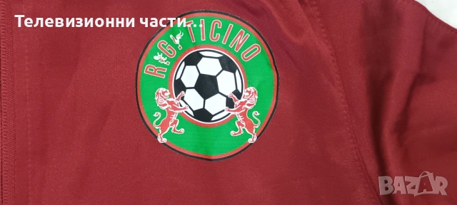 Оригинално футболно горнище на RG Ticino Mizuno в отлично състояние - размер М, снимка 4 - Спортни дрехи, екипи - 54172867
