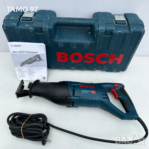 BOSCH GSA 1100 E - Електрически саблен трион 1100W като нов!