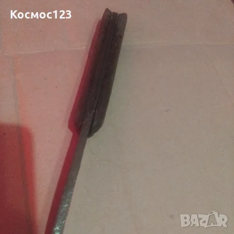 Стар кован овчарски нож, снимка 4 - Антикварни и старинни предмети - 55359901