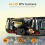 GPS дрон H11 с 4K EIS камера около 500+ Евро нов, снимка 2
