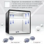 Професионална Фотографска Кутия 80см, Димируемо LED, 3 PVC фона, Фотобокс за продуктови снимки, снимка 9