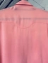 Alberto Fabiani 100% коприна – luxury oversized риза в цвят Peach Amber Италия, снимка 11