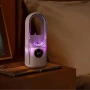 Air Multiplier 3-в-1 – Компактен USB вентилатор с овлажнител, пречиствател на въздух и LED светлина, снимка 4