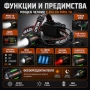 Мощен лазерен фенер LED челник за глава Power Bank лов риболов къмпинг, снимка 2