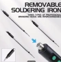 Безжичен поялник Solderig iron мод.5134– удобен и практичен инструмент мощна1100mAhn батерия, нов, снимка 4
