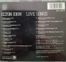 Elton  John  Love songs  CD compilation , снимка 2