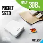Нов Портативен цветен принтер за снимки стикери Nelko PP01 iOS Android самозалепваща хартия 60 листа, снимка 5