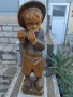 Винтидж фигура дърворезба., снимка 5