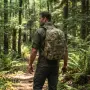 Военна тактическа раница 55L – водоустойчива, с MOLLE система и отделение за лаптоп, камуфлаж, снимка 3