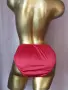 XL Червена сатенена бикина , снимка 2