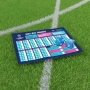 Нови Футболни тренировъчни зарове UEFA Champions League деца игра за умения, снимка 7