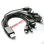 Мултифункционално USB мобилно зарядно- 10 в 1, снимка 7