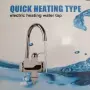 Смесител с проточен бойлер, за плот,  3000W + дисплей, снимка 3
