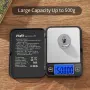Vitafit Дигитална джобна везна 500g / 0.01g – Прецизна електронна везна, снимка 4