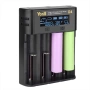 Yonii D4 Смарт Зарядно за Батерии 18650 21700 26650 AA AAA Li-ion Ni-MH Тестер Капацитет Бързо 2A, снимка 9