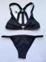 Fella Swim luxury бански в черно с интересни презрамки  , снимка 1