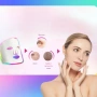LED маска за лице с 7 цвята – фототерапия у дома + дистанционно, снимка 9
