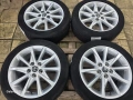 Лети джанти 17ки 5х114.3 Toyota + летни гуми 215/50/17 Toyo, снимка 2