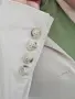 Вталено еластипно сако късо нюд с цепка Don Gil с джоба и 2 копчета за закопчаване , снимка 7