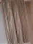 Бежова дълга пола от сатен и тюл, снимка 2
