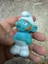 Ретро играчка - гумен смърф , снимка 2