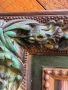 картина стара с маслени бои в масивна дървена рамка, снимка 6