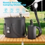 Преносим къмпинг душ Mytrix, 6000mAh помпа, дисплей и 20L кофа, снимка 7